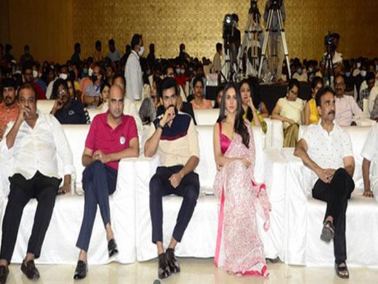 Kondapolam Movie Pre Release Event set-2